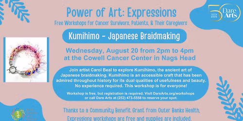 August Expressions Workshop - Japanese Braidmaking with Carol Beal