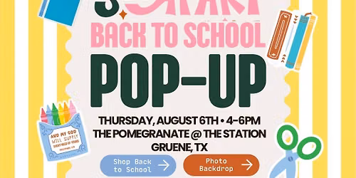 Back To School Popup \ud83c\udf4e\u270f\ufe0f\ud83d\udcda