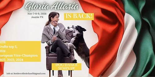 Dog Dance Seminar with Gloria Allasia