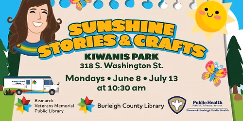 Sunshine Stories & Crafts at Kiwanis Park
