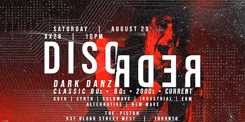 DISORDER \/: Classic 80's \u2022 90's \u2022 2000's \u2022 Current Dark Danz Night