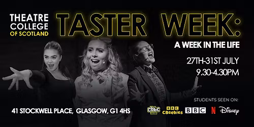 TCOS \/\/ TASTER WEEK