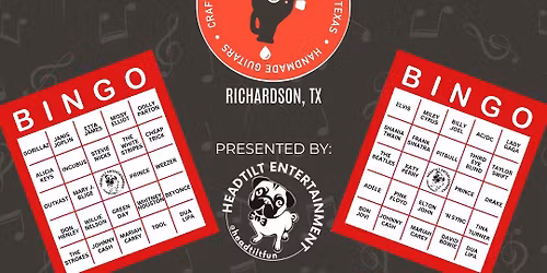 Music Bingo at Guitars & Growlers Richardson