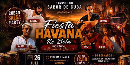 Fiesta Havana Ke Bola in Amsterdam