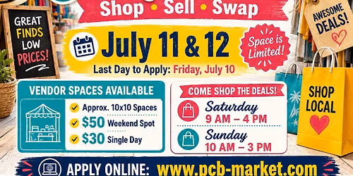 Pcb Market Summer Swap Meet