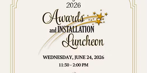 Awards and Installation Luncheon