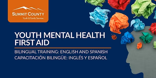 Youth Mental Health First Aid: for Adults Assisting Youth