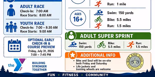 Youth Triathlon & Adult Super Sprint