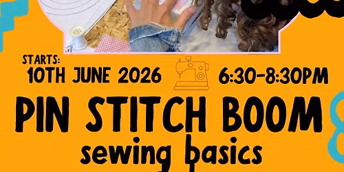 Pin Stitch Boom - 5 weeks to sewing confidence 