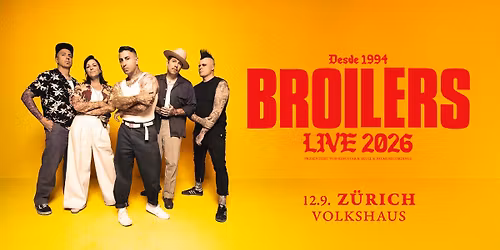 Broilers - Volkshaus Z\u00fcrich