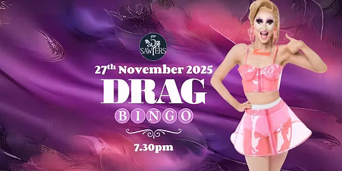 Drag Bingo with Foxxe Faux at 5 Sawyers | Every Thursday | 7:30pm