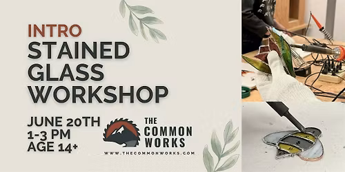 Intro Stained Glass Workshop, Cochrane