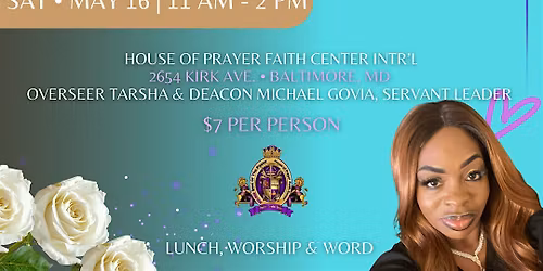 HOPFC: Mother\u2019s Biblical Rainbow Luncheon