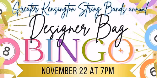 GKSB Designer Bag Bingo