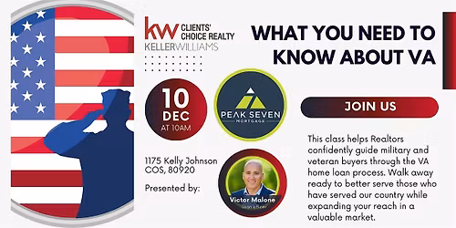Realtor\u2019s VA Loan Crash Course
