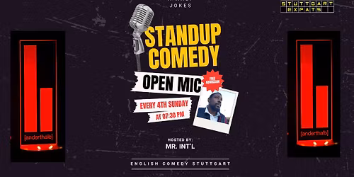 One-And-A-Half Jokes - English Comedy Open Mic