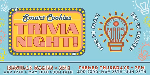 Smart Cookies Trivia at Ciders From Mars