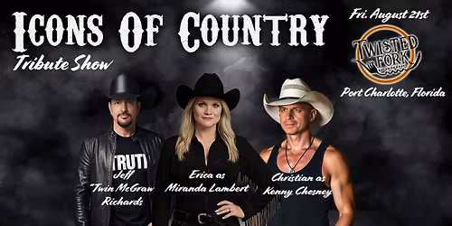 Tributes to Tim McGraw - Kenny Chesney and Miranda Lambert LIVE at Twisted Fork in Port Charlotte FL