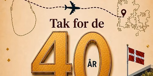 Tak for de 40 \u00e5r - fra tamilerne i Billund kommune og omegn