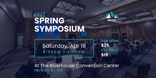 2026 Spring Symposium presented by VRCCO