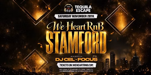 We Heart RnB Stamford (R&B Exclusive Event)