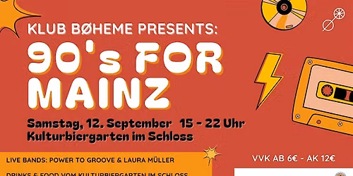 90\u2019s for Mainz - 90er Spenden Open Air