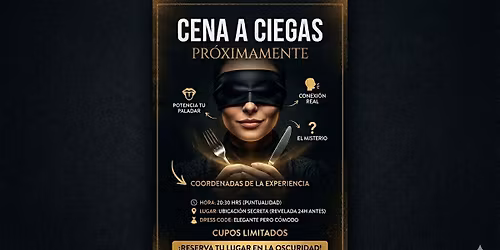 Cena sensorial a ciegas
