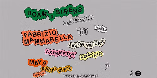 Roam x Sirens: Fabrizio Mammarella