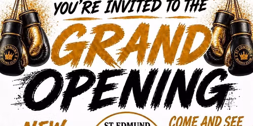 St Edmund Boxing Club Open Night
