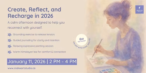New Year Reset for Women \u2013 Grounding, journaling & free expression painting