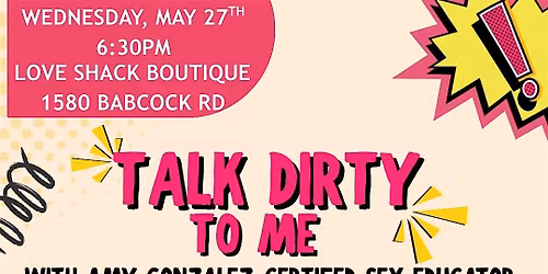Talk Dirty To Me
