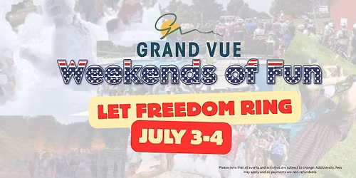 Let Freedom Ring Weekend! July 3-4