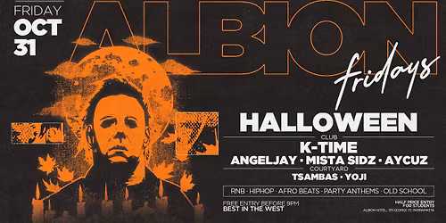 Albion Fridays \/\/ Halloween K-Time \/\/ 31\/10\/25