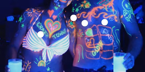 NYE Blacklight Glow Party