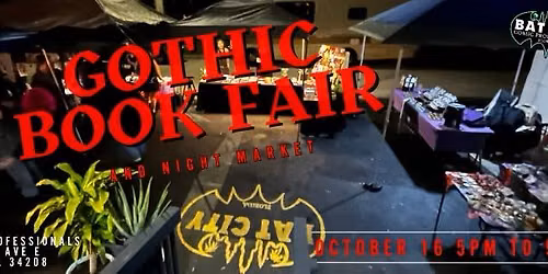Gothic Book Fair and Night Market
