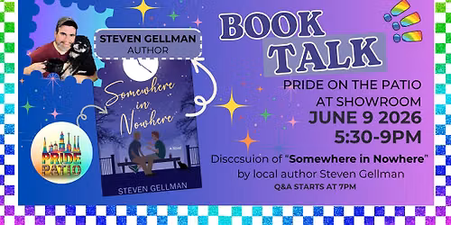 Pride Month: "Somewhere in Nowhere" Book Discussion with Author Steven Gellman