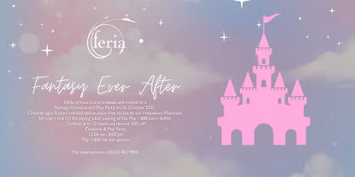 Fantasy Ever After - A Costume and Play Party