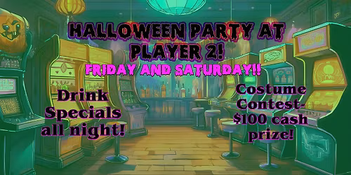 Halloween Party at Player 2!