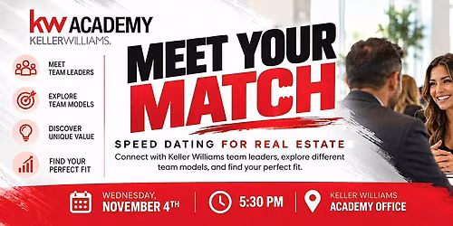 Meet Your Match: Speed Dating for Real Estate