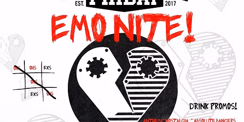 Emo Nite! Ex's & Oh's! Valentines Special at The Bot Belfast 14\/2\/26 - Tickets on sale now
