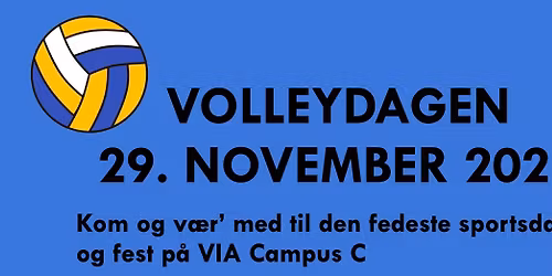 Volleydagen p\u00e5 VIA Campus C 2025