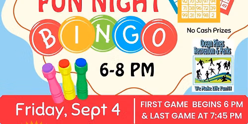 Family Fun Night BINGO