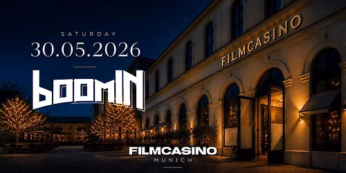 SA  30.05 - boomIN SATURDAYS @ FILMCASINO