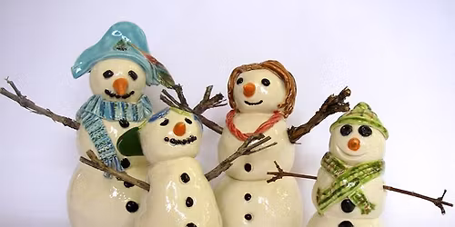 Clay Snowmen - Kidz Night In