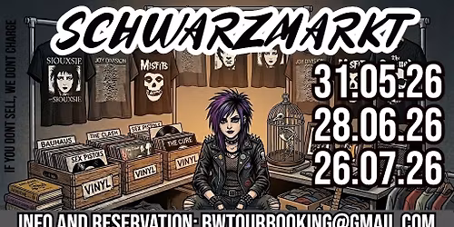Schwarzmarkt - Punk, Goth, Metal - DIY, Art and Flea Market 