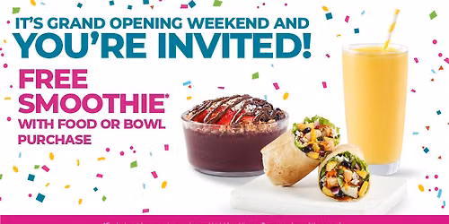Tropical Smoothie Cafe Durham Grand Opening Weekend Celebration