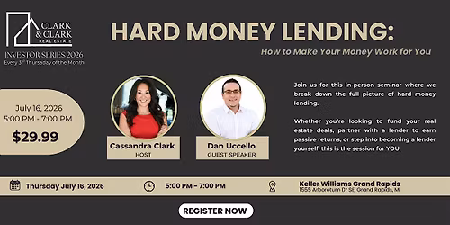 Hard Money Lending: How to Make Your Money Work for You