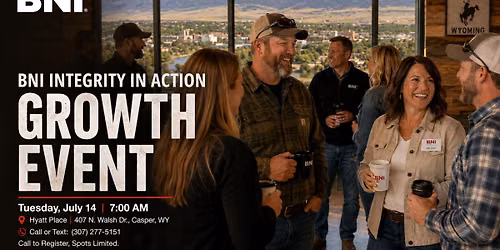 BNI Integrity in Action Growth Event | Free Breakfast Networking | July 14