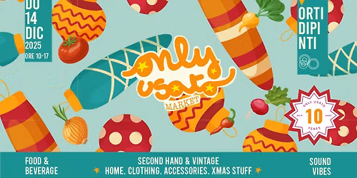 Only Usato Market 14*12*2025 | Home. Clothing. Accesssories. Xmas Stuff!