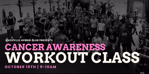 Cancer Awareness Workout Class